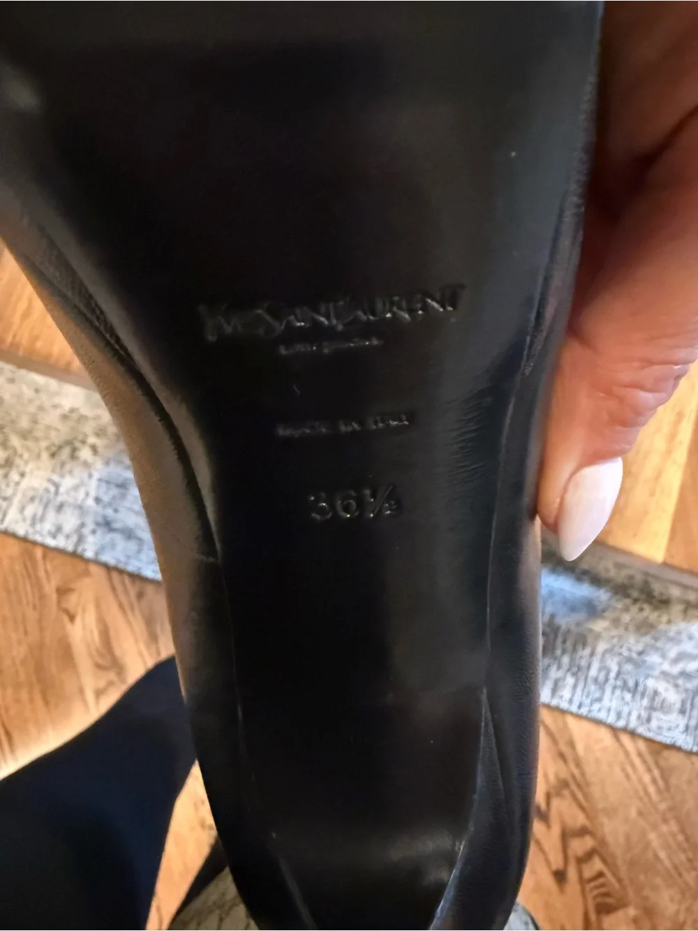YSL Tribtoo Leather Pump - Classic Women's High Heel